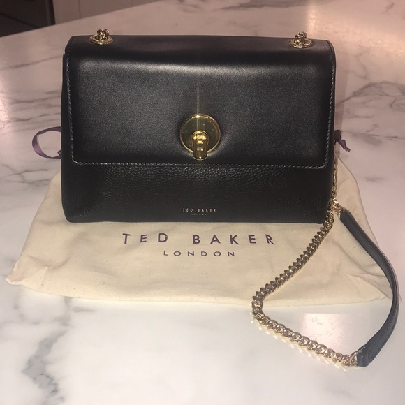 Ted Baker Black and Gold Purse - Picture 1 of 6